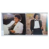 2 Michael Jackson LP's - Off The Wall, Thriller