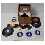 Case Of Assorted Vtg Country 7' Singles