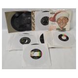 Vtg Bing Crosby 45rmp Christmas Records