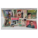 Vtg 45rmp Christmas Records W/ Pic Sleeves