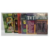 5 Temptations LP's - Live, Greatest Hits