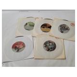 5 Lightning Records Cruisin Cars 7' Pic Discs