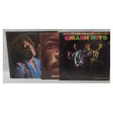 3 Jimi Hendrix LP's - War Heroes In The West Smash