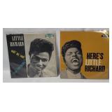 2 Vtg Little Richard 7' Singles W/ Pic Sleeves