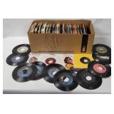 Assorted Vtg Country Music 45rmp Records