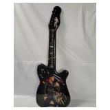Elvis Presley Guitar Shaped Wall Clock