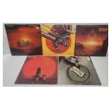 5 Rock Lp's - Dio, Judas Priest, Uriah Heep