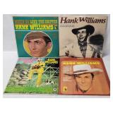 10 Hank Williams LP's