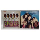 Rolling Stones Flowers & Through The Past LP's