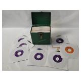 Case Of Vtg Novelty 7' Singles