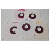 5 The Beatles 7' Colored Vinyl Singles 1990's