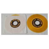 2 Grand Funk 7' Yellow Vinyl Singles