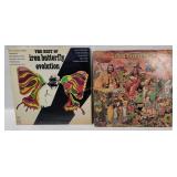2 Iron Butterfly LP's - Live, Best Of