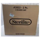 2 Sterilite 4-drawer Carts