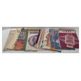 Assorted Antique Sheet Music