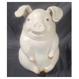 Vtg Fitz & Floyd Pig Cookie Jar