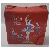 Vtg Mattel Ballet Box Toy Carry Case