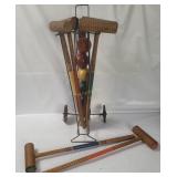 Vintage Croquet Set