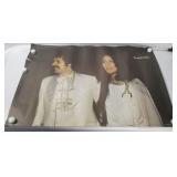 Vtg Sonny & Cher Poster