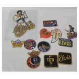 Assorted Elvis Presley Patches