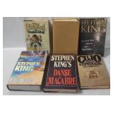 6 Stephen King Books- The Stand, Cujo, The Shining