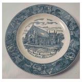 Vtg Presbyterian Church Akron Oh Plate
