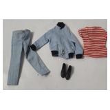 1960's Barbie Ken Yachtsman Outfit #789