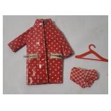 1965 Francie Barbie Polka Dot Raincoat