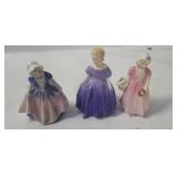 3 Royal Doulton Figurines - Dinky Do, Tinkle Bell
