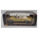 Maisto Gold '65 Pontiac Gto Diecast