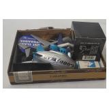 Vtg Airplane Models, Pins, Card Deck Etc.