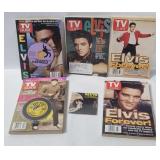 Elvis Cover Tv Guides & Chu-bop Gum Record