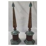 Pair Of Wildwood Metal Decor Pieces India