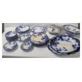 Antique Lonsdale Dinnerware Set, Some Chips Etc.