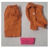 1962 Barbie Orange Pak Sheath Skirt