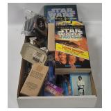 Assorted Star Wars Items - Pez, Book Etc.