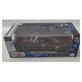 Maisto Maroon '65 Pontiac Gto Diecast
