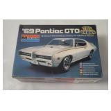 Vtg Monogram '69 Pontiac Gto Model Kit