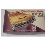 Vtg Mpc '67 Pontiac Gto Model Kit