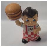 Vtg Big Boy Plastic Coin Bank