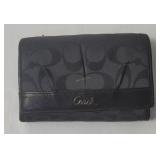 Coach Black Clutch Wallet