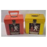 2 Vtg Saturday Night Fever 7' Record Totes