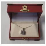 14k Gold Pendant & Chain