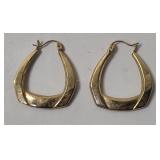 Pair Of 14k Gold Earrings