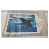 1979 Mr. Bill At The Beach Poster