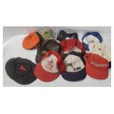 12 Hats - Blue Jays, Steel, Olds 442 Etc.