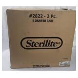 2 Sterilite 4-drawer Carts