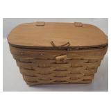 Longaberger Covered Basket