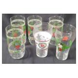 6 Pepsi & Big Boy Tumbler Glasses