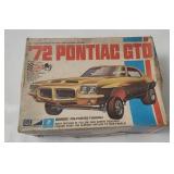 Vtg Mpc '72 Pontiac Gto Model Kit